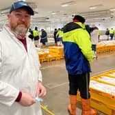 ​ David Duguid pictured at Peterhead Fish Market