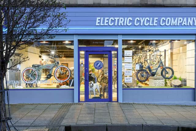 The new shop is the largest e-bike store in the UK. Picture: Iain Robinson