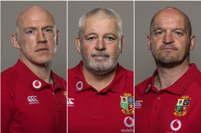 Gregor Townsend and Steve Tandy will be part of Warren Gatland's Lions coaching team. Picture: Inpho