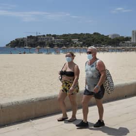 Balearic Islands moved to Scotland's Amber list (Photo by JAIME REINA / AFP) (Photo by JAIME REINA/AFP via Getty Images).