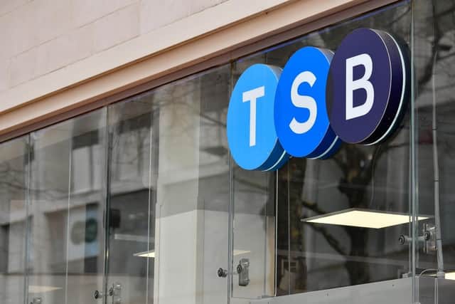 TSB currently has about 175 branches across the UK and employs more than 5,000 people.