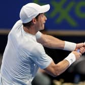 Andy Murray overcame Alexandre Muller in Doha to reach the Qatar ExxonMobil Open semi-finals.