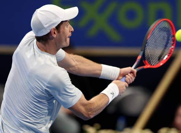 Andy Murray overcame Alexandre Muller in Doha to reach the Qatar ExxonMobil Open semi-finals.