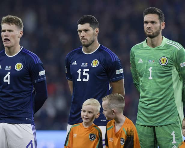 Scott McKenna is set to miss Scotland's Euro 2024 double header.  (Photo by Craig Williamson / SNS Group)