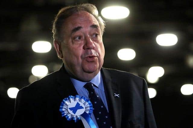 Alba Party leader Alex Salmond. Picture: Andrew Milligan/PA Wire