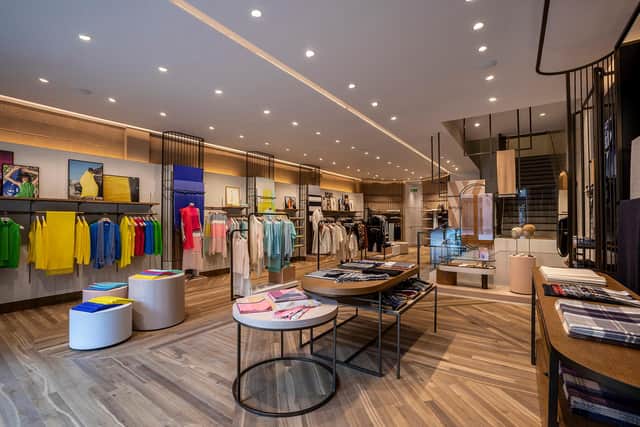 Johnstons of Elgin has a flagship store on Multrees Walk, Edinburgh. Picture: Angus Bremner