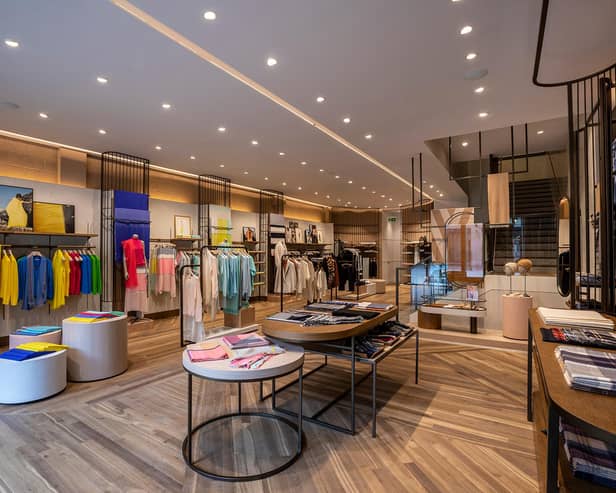 Johnstons of Elgin has a flagship store on Multrees Walk, Edinburgh. Picture: Angus Bremner