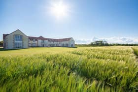 The Steading at Morton of Pitmilly Countryside Resort, Kingsbarns, St Andrews, Fife. The resort, which is five miles from St Andrews, was recently named Best Self-Catering Accommodation Experience in Visit Scotland's 2023 Thistle Tourism Awards. Pic: Rick Booth