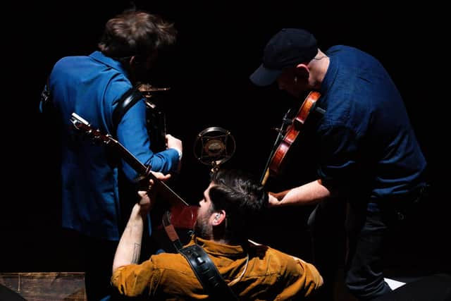 Edinburgh folk trio Lau will be performing in St Giles' Cathedral on New Year's Day.