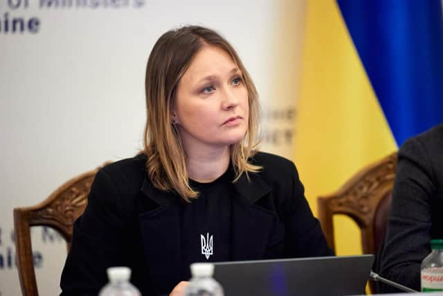 Valeriya Ionan, Ukraine’s deputy minister for digital transformation