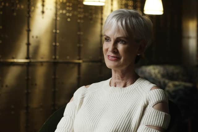 Judy Murray presenting Driving Force