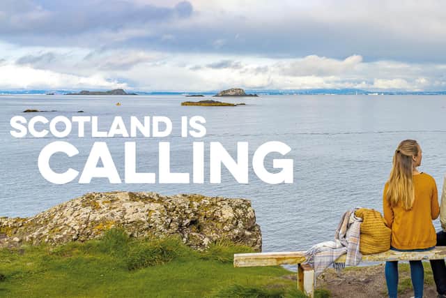 North Berwick is among the locations featured in the new VisitScotland campaign.