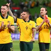 Australia's Mitchell Duke, Jamie Maclaren and Jackson Irvine are among a number of players who took part in the video.