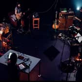 A Giant On The Bridge features musicians Jo Mango, Louis Abbott, Jill O’Sullivan, Raveloe and Solareye