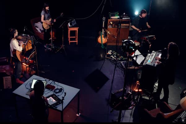 A Giant On The Bridge features musicians Jo Mango, Louis Abbott, Jill O’Sullivan, Raveloe and Solareye