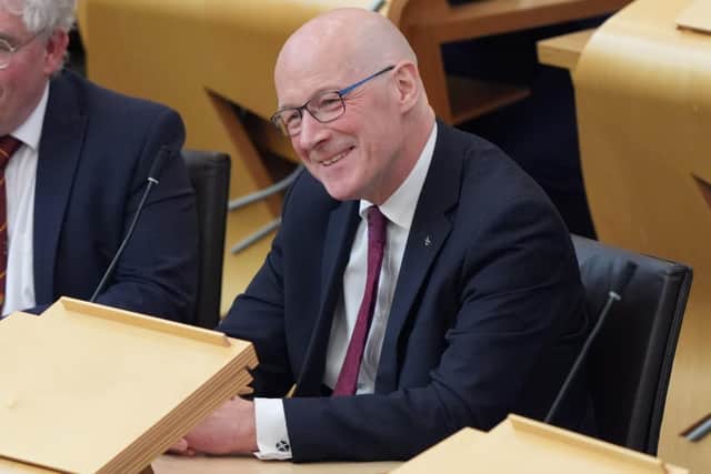 John Swinney is considering a bid for Bute House (Picture:Andrew Milligan/PA Wire)