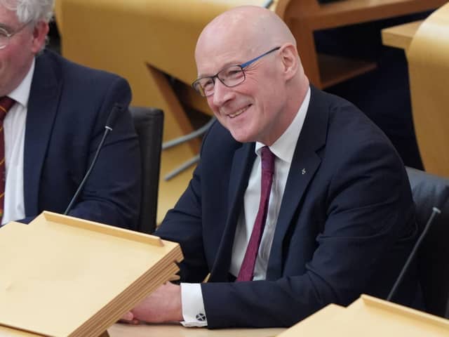 Former deputy first minister John Swinney is expected to say he is considering a bid for Bute House. Image: Andrew Milligan/Press Association.