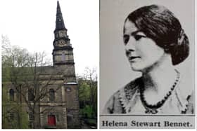 Ms Bennet was a parishioner at the Parish Church of St Cuthbert on Princes Street Gardens, Edinburgh, and is the only woman commemorated on the wall of the church’s memorial chapel