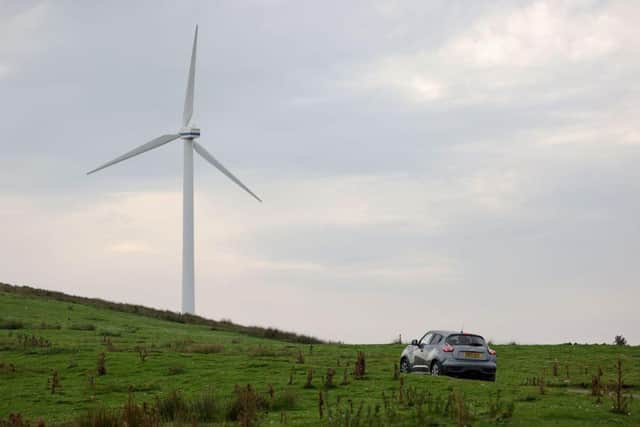 Scotland's ever-growing population of wind farms mainly serves England, says reader (Picture Adrian Dennis/AFP via Getty Images)
