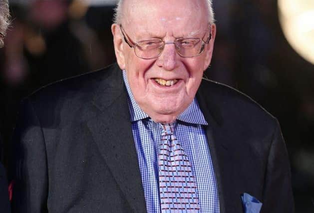 Frank Williams at the world premiere of the Dads Army remake film in London in 2016. (Picture: Justin Tallis/AFP/Getty)