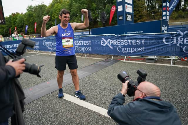 Andy Burnham, the Mayor of Greater Manchester, seen taking part in the Great North Run, is one of a number of directly elected city politicians in England (Picture: Ian Forsyth/Getty Images)