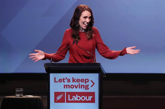 Nicola Sturgeon has sent congratulations to New Zealand prime minister Jacinda Ardern after her landslide election victory