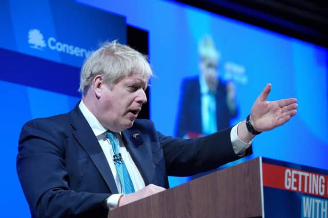 Boris Johnson compared Ukraine choosing freedom to the people of the United Kingdom choosing Brexit