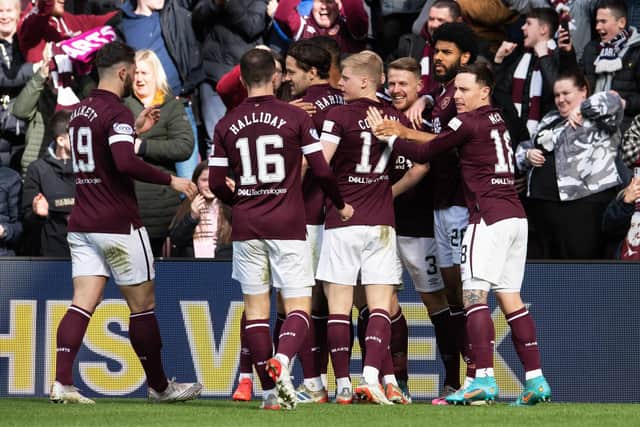 Hearts will be looking to win back-to-back derbies. (Photo by Ross Parker / SNS Group)