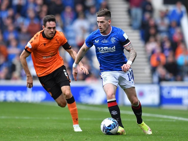 Ryan Kent still ranks highly on Fifa 23 despite a poor start to his season in real life. His acceleration and sprint speed are rated as his top attributes.