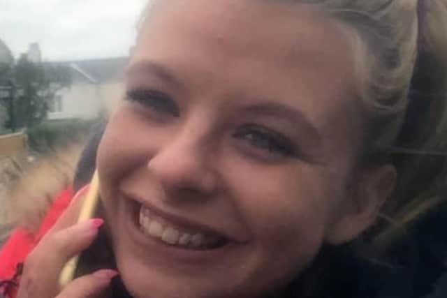 Amy Rose Wilson, aged 27, tragically died following a crash on New Carron Road in Falkirk. Pic: Police Scotland