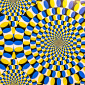 Psychologists at the Universities of York and Glasgow have found staring at an optical illusion can improve visual acuity and allow you to see small print. Cr: Getty Images/Canva Pro