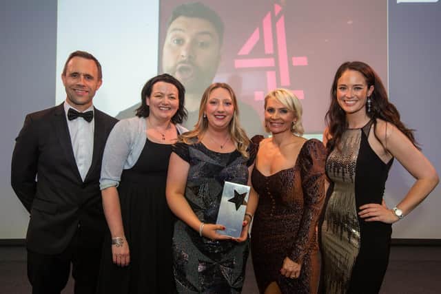 Star Marketing Team of the Year – Volvo with Jennifer Reoch, right.