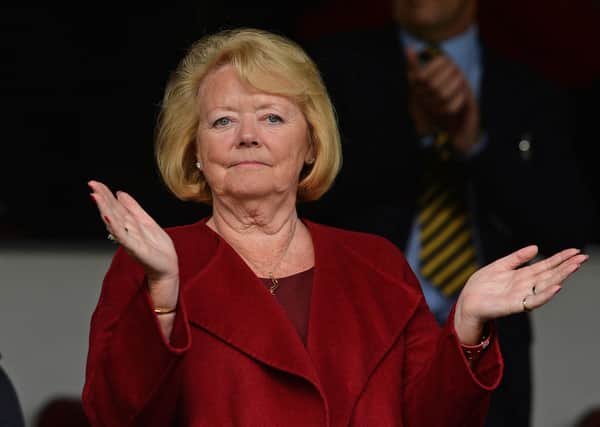 Hearts owner Ann Budge.