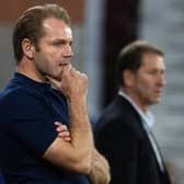 Hearts boss Robbie Neilson has had his say on the Conference League draw. (Photo by Ross Parker / SNS Group)