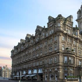 The Balmoral hotel on the corner of Princes Street and North Bridge is one of the most famous landmarks on Edinburgh's skyline.