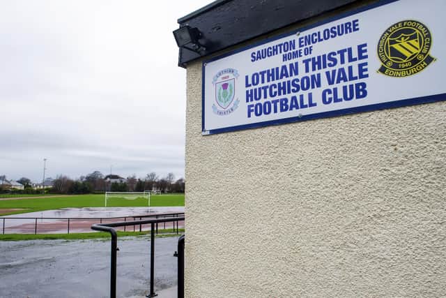 Lothian Thistle moved to Saughton Enclosure in a merger with Hutchison Vale