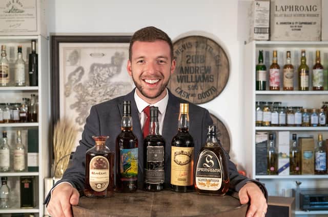 Mark Littler is a specialist rare whisky broker