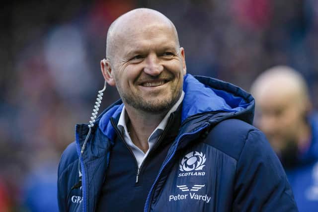 Scotland head coach Gregor Townsend will name his team to play France on Friday morning. (Photo by Craig Williamson / SNS Group)