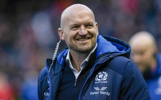 Scotland head coach Gregor Townsend will name his team to play France on Friday morning. (Photo by Craig Williamson / SNS Group)