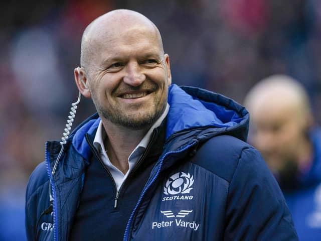 Scotland head coach Gregor Townsend will name his team to play France on Friday morning. (Photo by Craig Williamson / SNS Group)