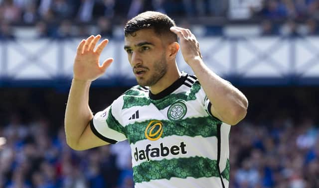 Liel Abada has gone to London for a scan on his thigh muscle.