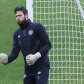 Craig Gordon is back in Hearts training and will have designs on making Scotland's Euro 2024 squad.