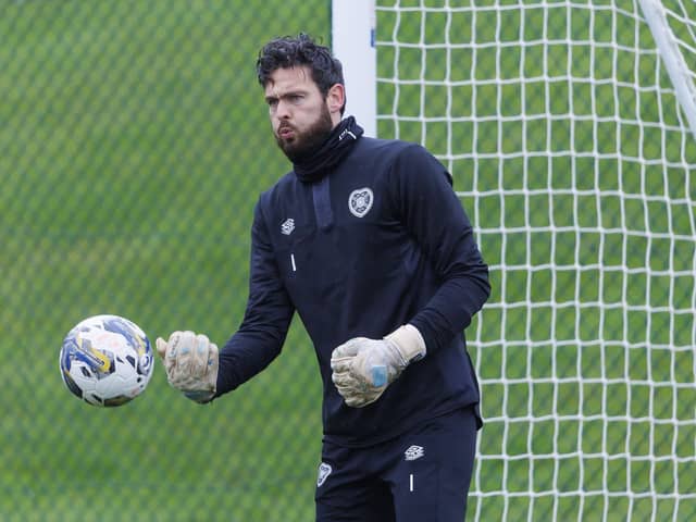 Craig Gordon is back in Hearts training and will have designs on making Scotland's Euro 2024 squad.