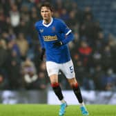 Rangers' Alex Lowry impressed again in the 1-0 win over Livingston. (Photo by Alan Harvey / SNS Group)