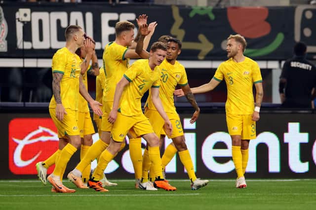 Martin Boyle was involved in both of Australia's goals against Mexico in Texas.
