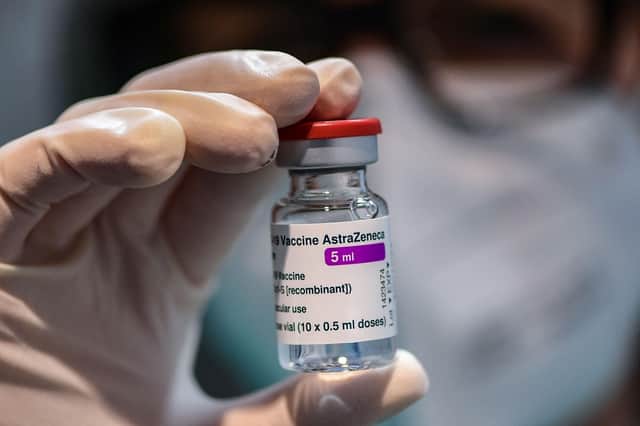 Denmark, Norway and Iceland on March 11, 2021 temporarily suspended the use of AstraZeneca's Covid-19 vaccine over concerns about patients developing post-jab blood clots, as the manufacturer and Europe's medicines watchdog insisted the vaccine was safe (Photo by Miguel Medina/AFP via Getty Images).