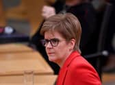 First Minister Nicola Sturgeon. Picture: Jeff J Mitchell-WPA Pool/Getty Images