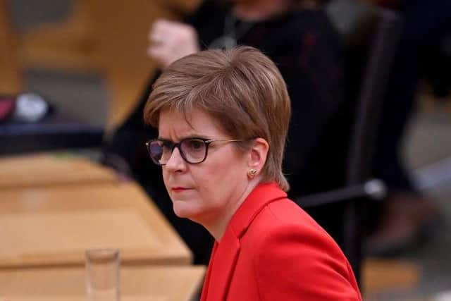 First Minister Nicola Sturgeon. Picture: Jeff J Mitchell-WPA Pool/Getty Images