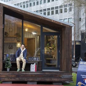 Homelessness charity Social Bite has unveiled its nest house prototype as part of the launch of its fourth Festival of Kindness