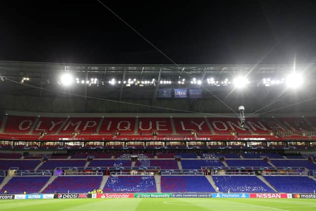 The Groupama Stadium in Lyon where Rangers will complete their Europa League Group A campaign on Thursday. (Photo by Catherine Ivill/Getty Images)